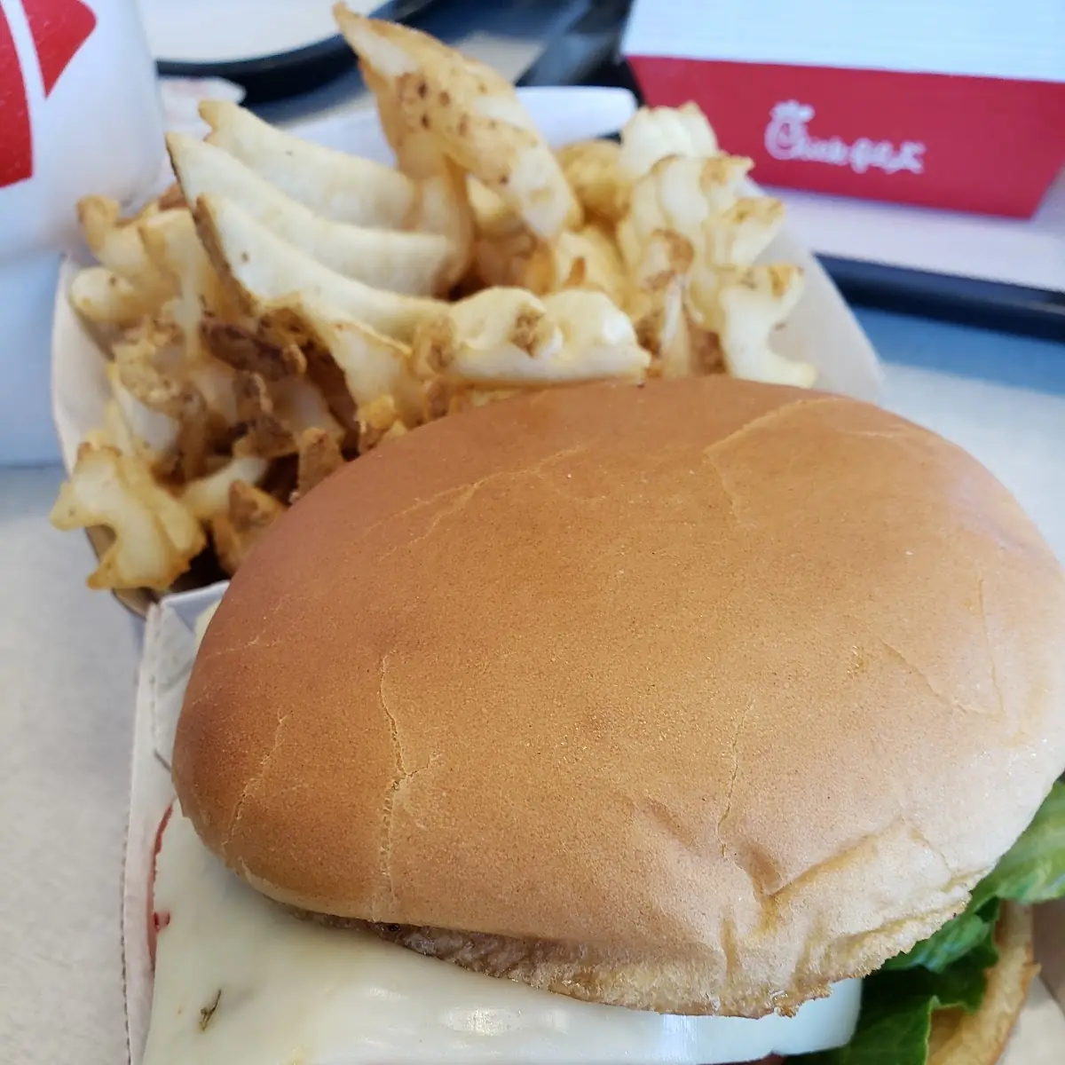 Chick Fil a Spicy Chicken Sandwich