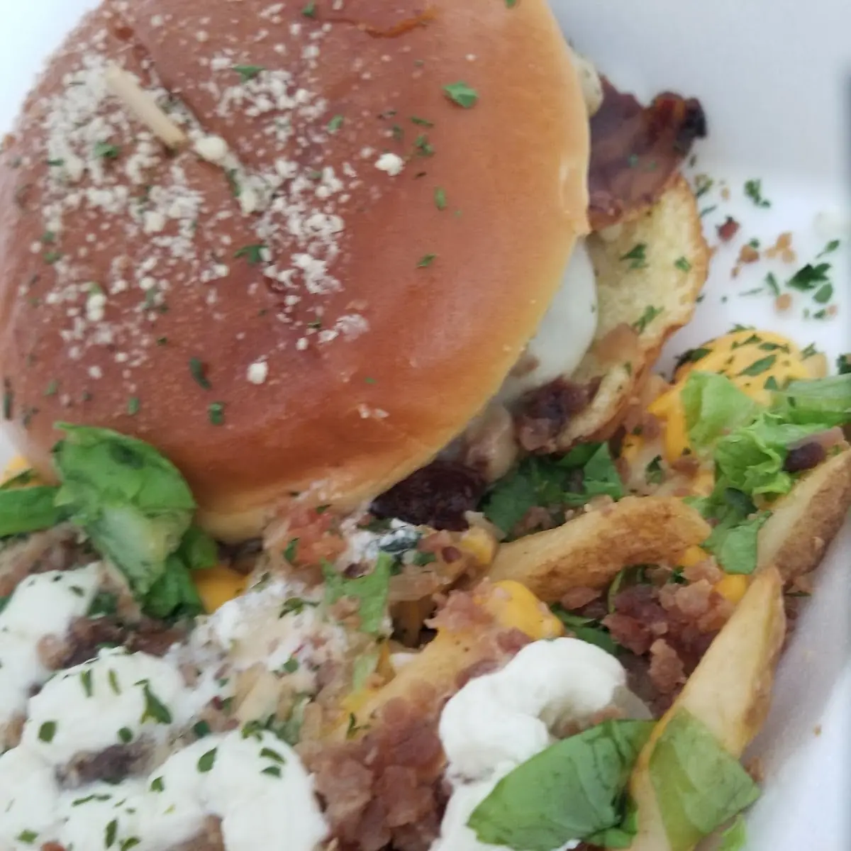 Mushroom Swiss Burger