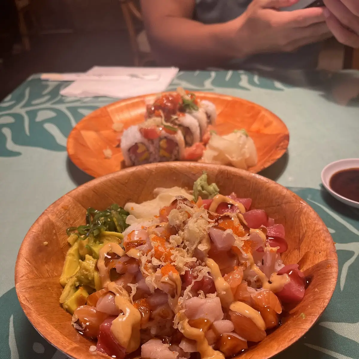 Spicy Ahi Poke Inari