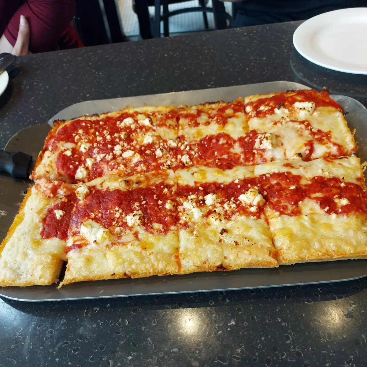 Cheese Pizza with Parmesan Cheese