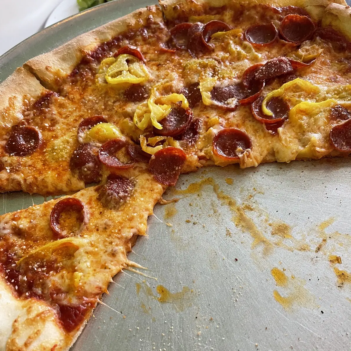 Large Pepperoni and Banana Peppers