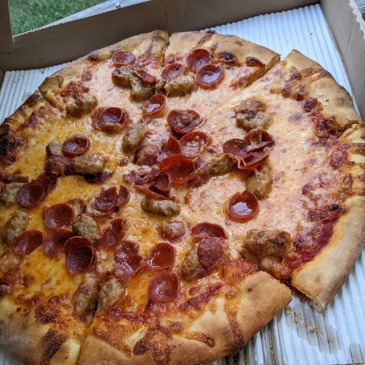 Pepperoni Sausage Pizza