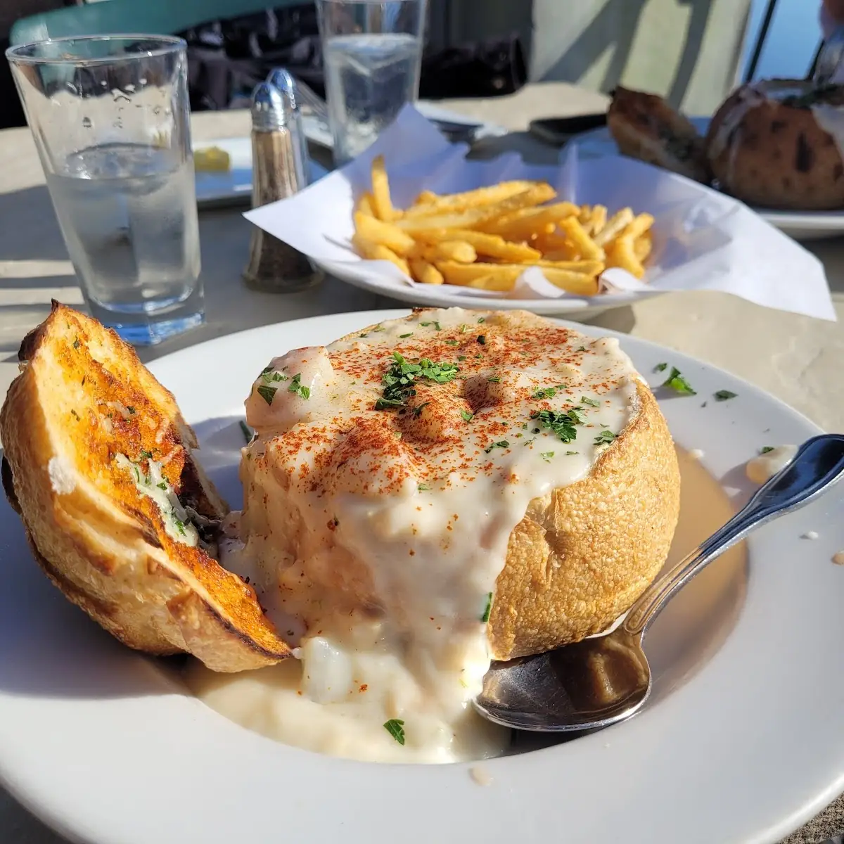Clam Chowder Bread Bowl