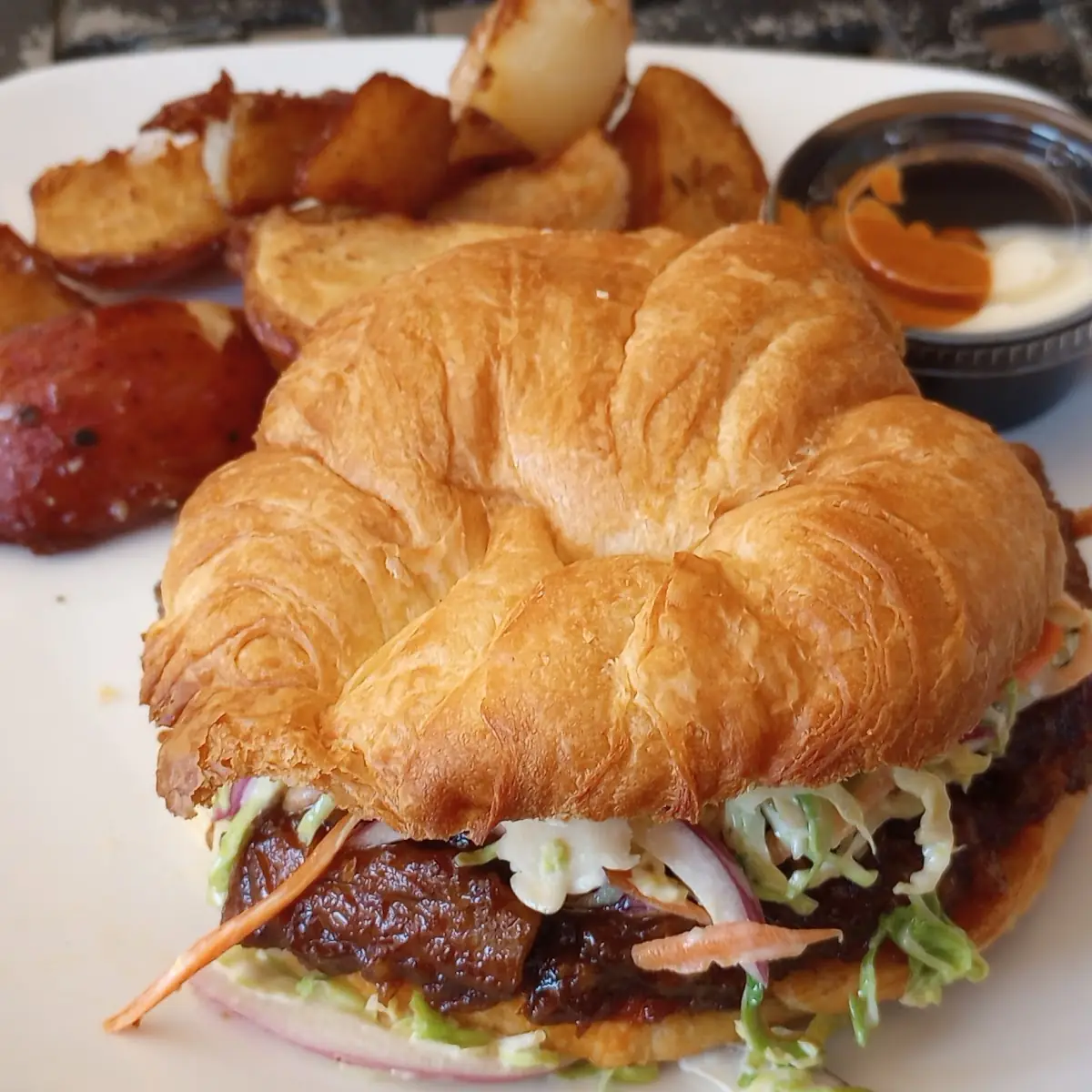 BBQ on Croissant