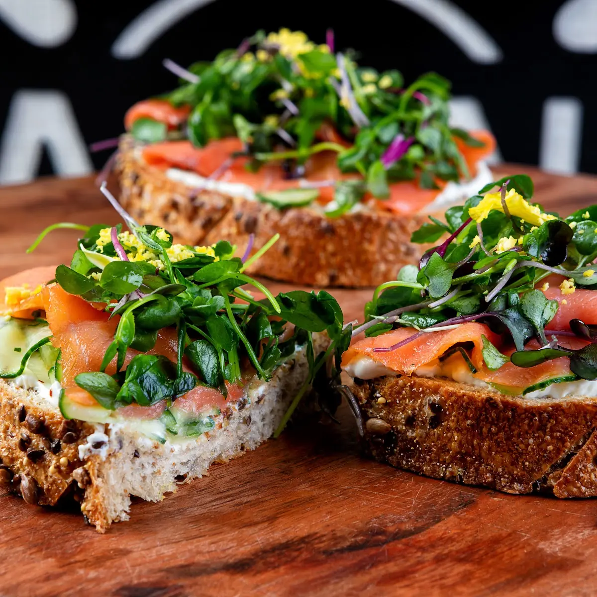 Smoked Salmon Toast