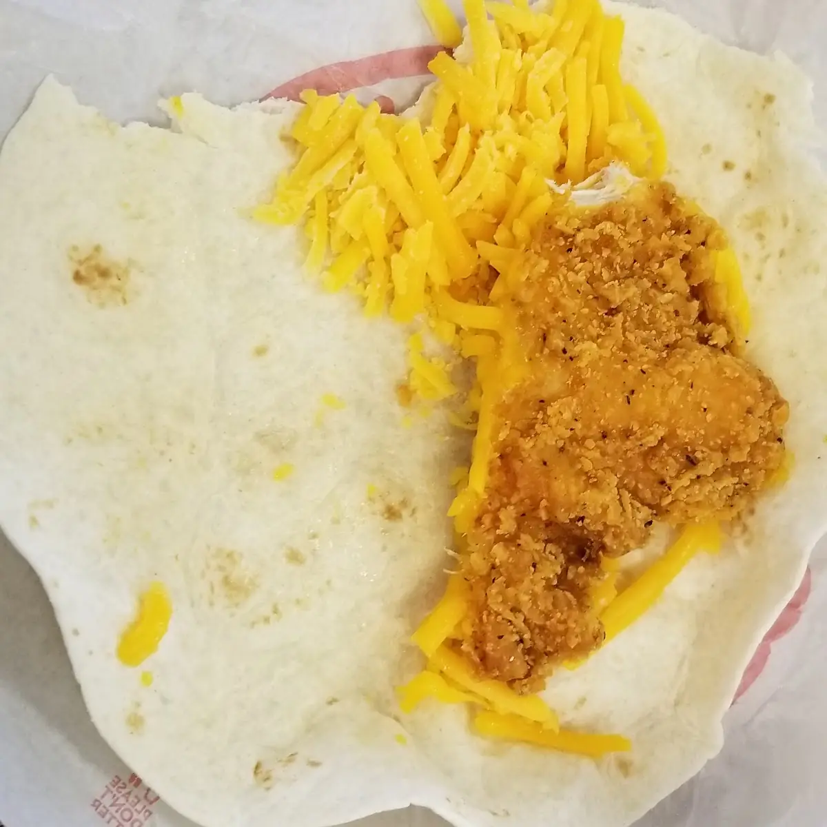 Spicy Chicken Go Wrap