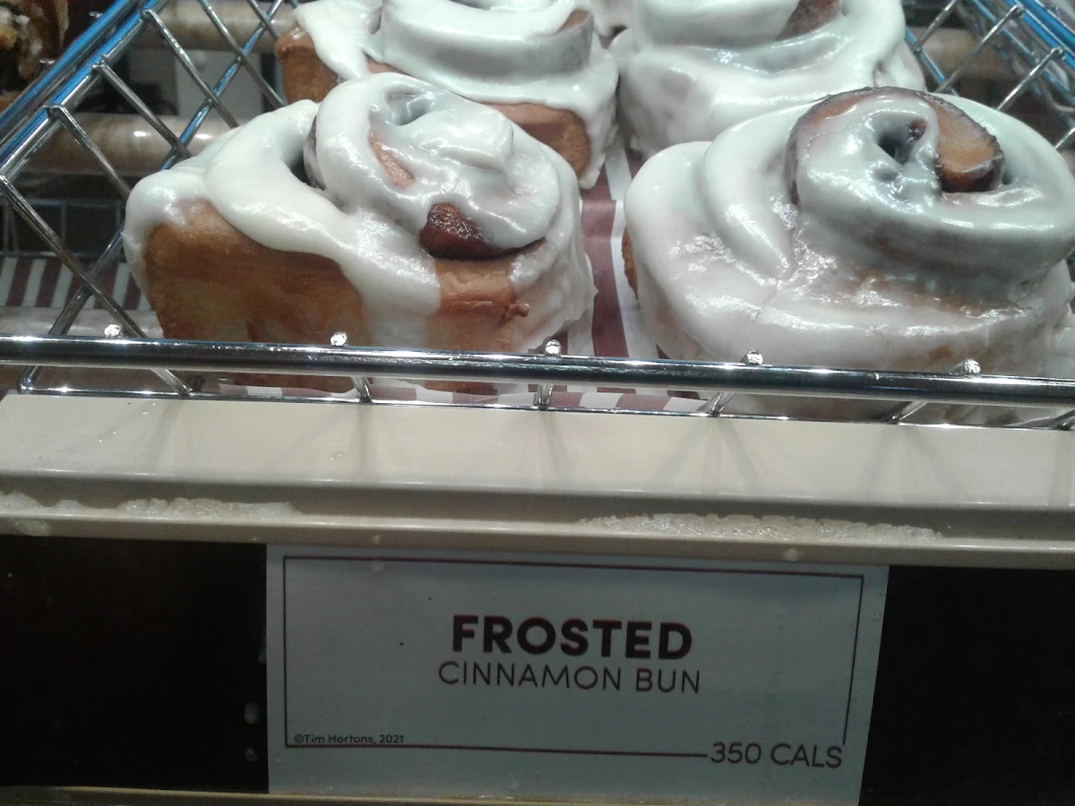 Frosted Cinnamon Bun, Tim Hortons