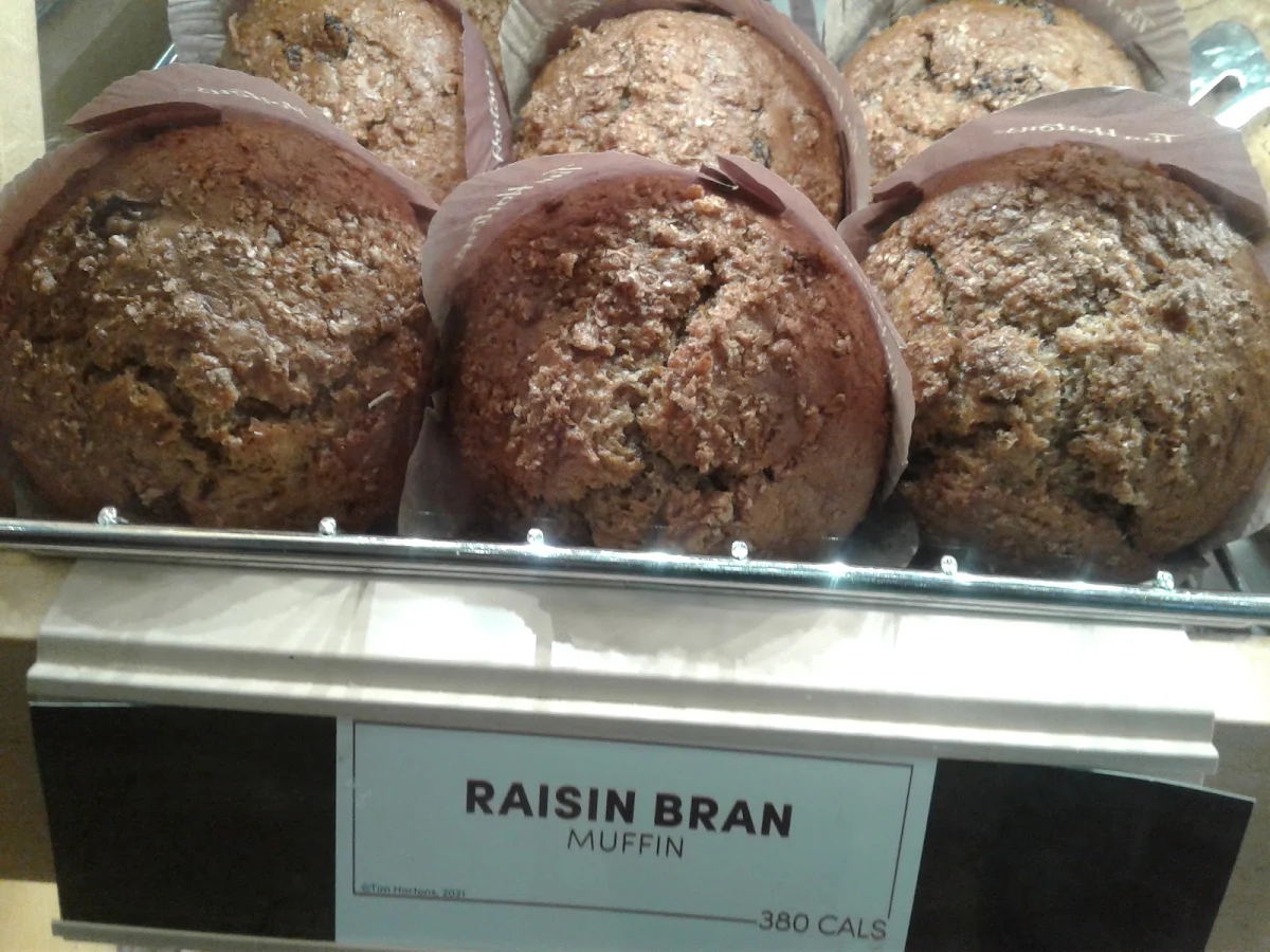 Raisin Bran Muffins, Tim Hortons