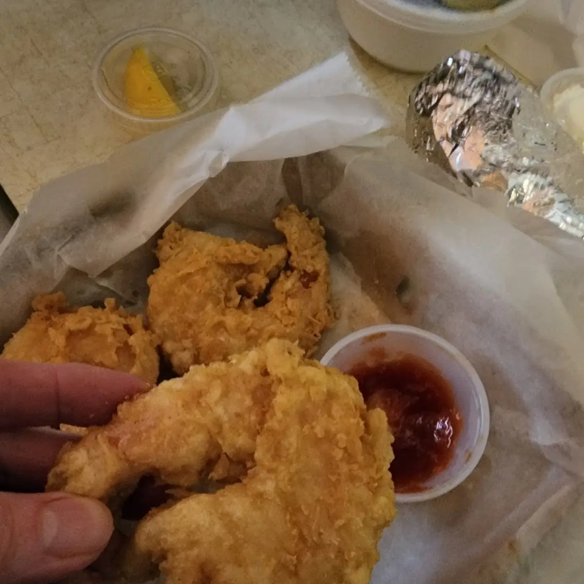 Jumbo Deep Fried Shrimp