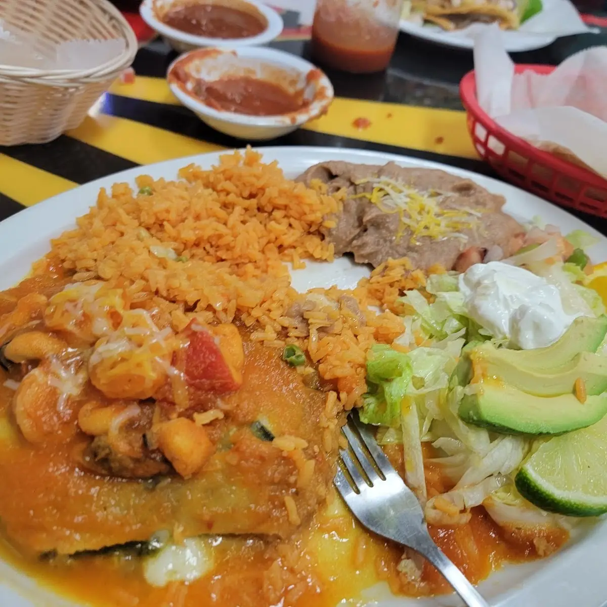 Seafood Chile Rellenos
