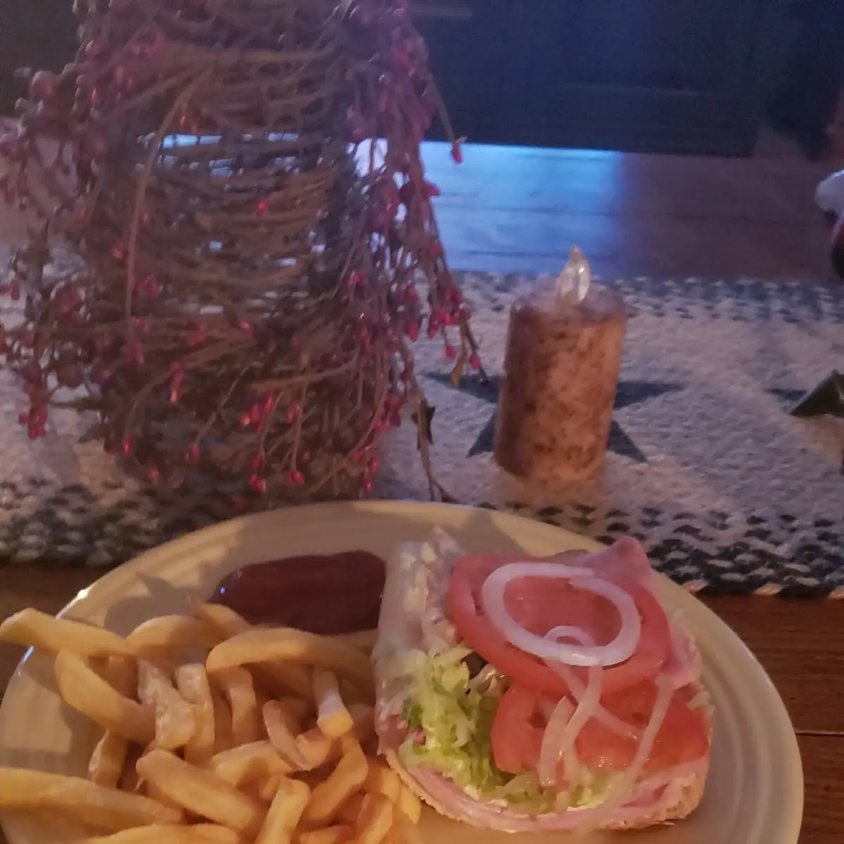 Baked Ham and Cheese Sandwich