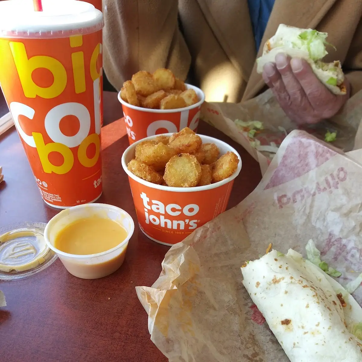 Soft Shell Tacos with Potato Oles