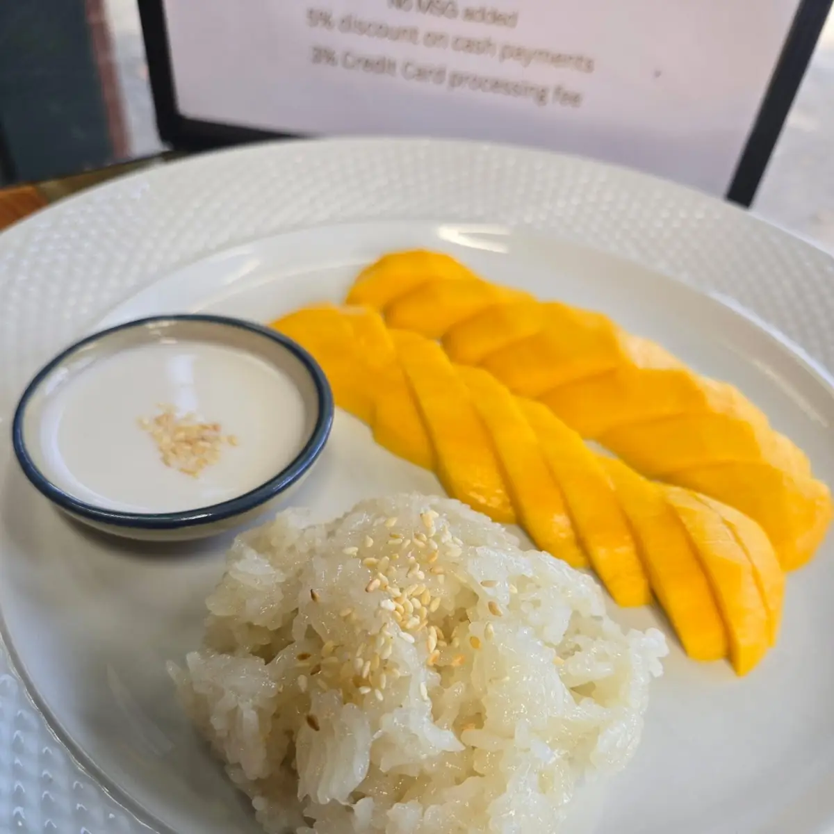 Sticky Rice with Mango