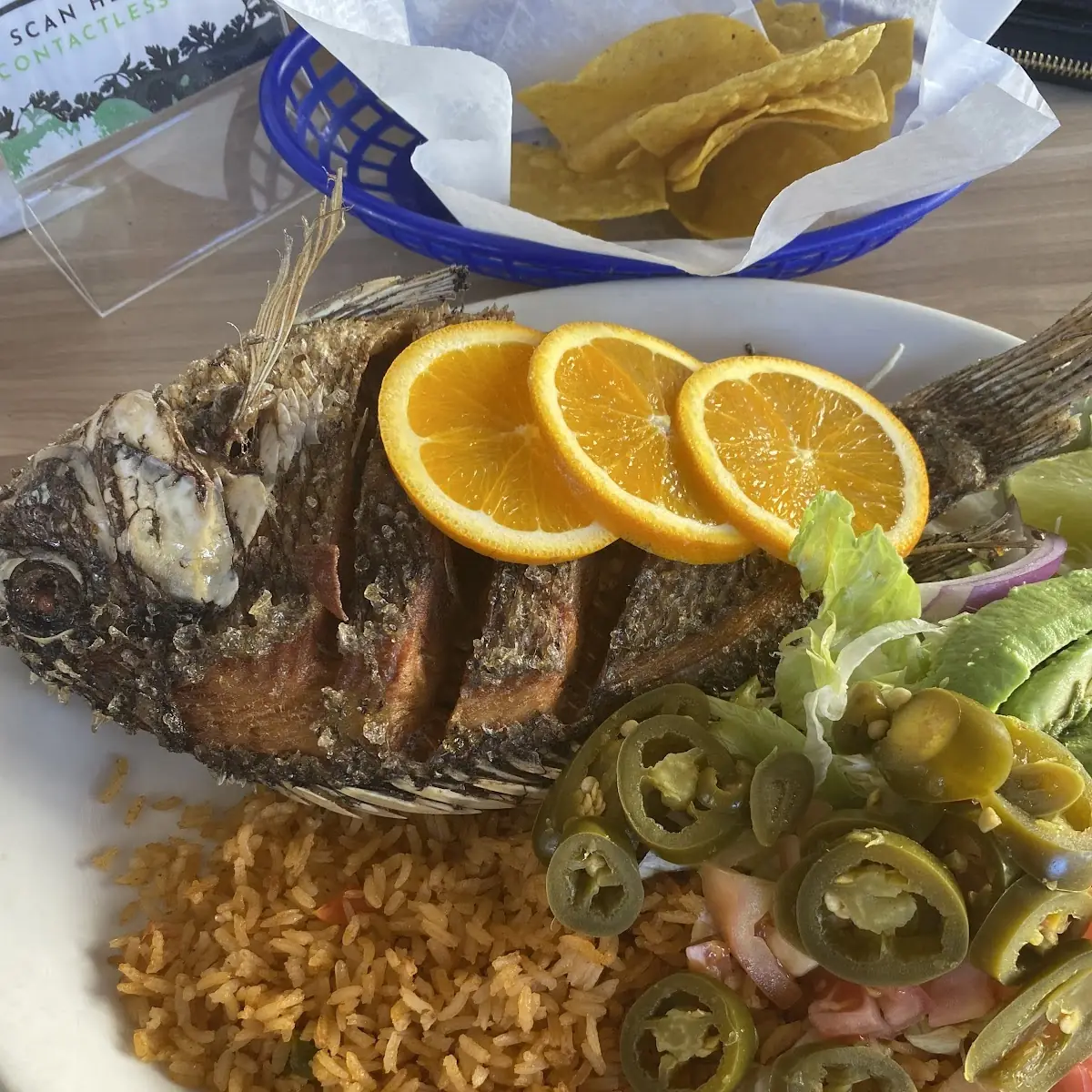 Pescado Frito Whole Fried Fish