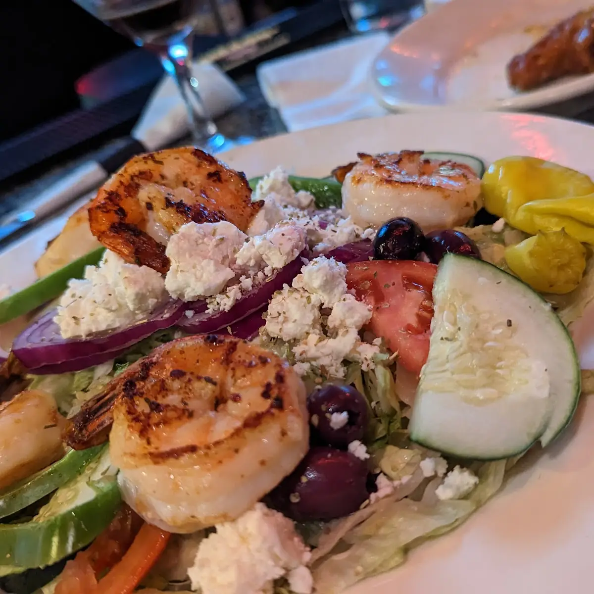 Salad with Shrimp