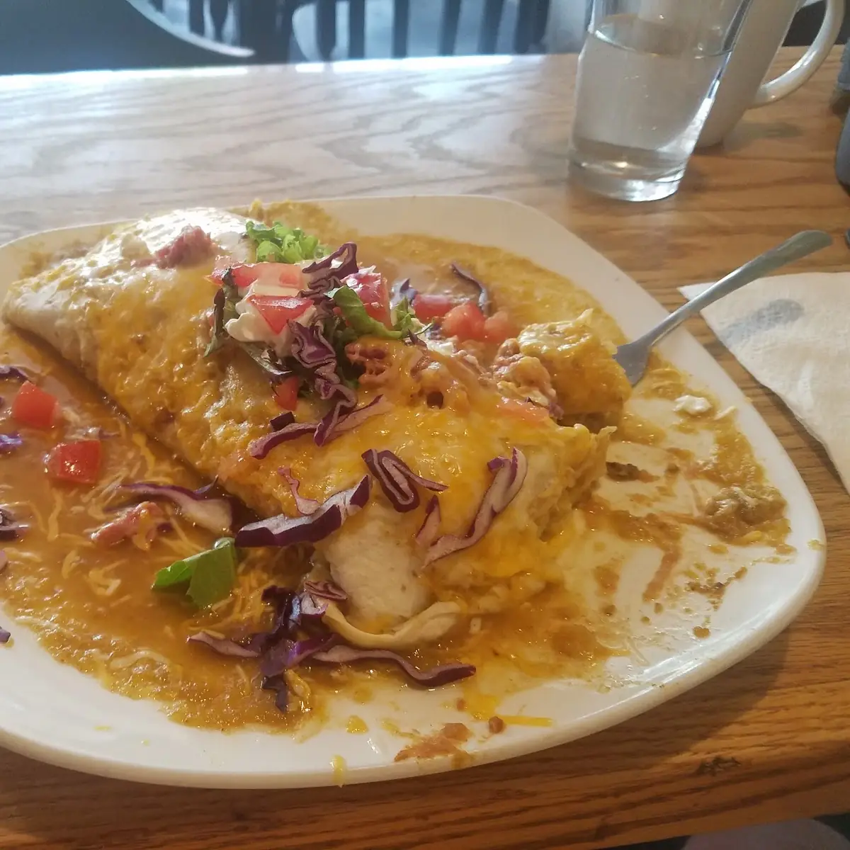 Jamestown Merc Breakfast Burrito