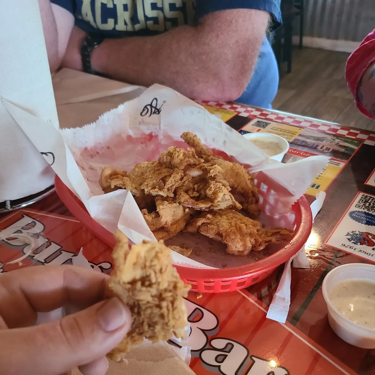 Breaded Fried Bacon