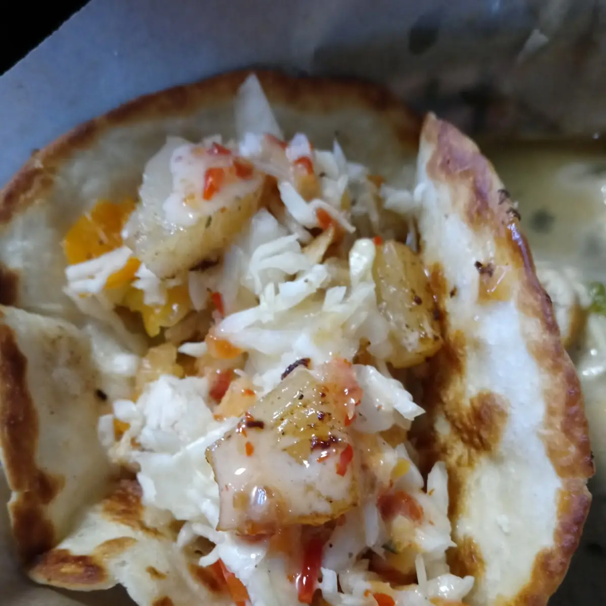 Pineapple Chicken Street Tacos