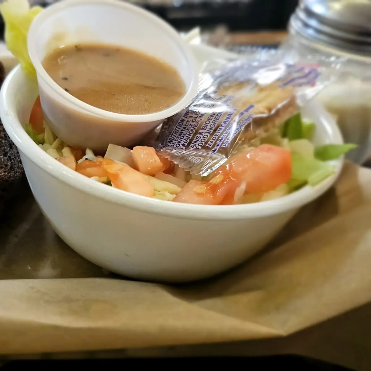 Ruben & Side Salad