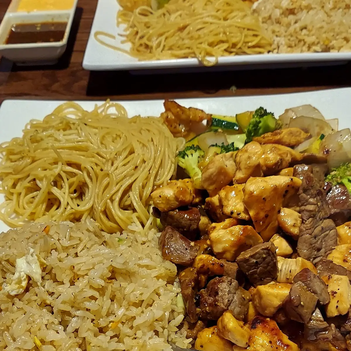 Hibachi Steak and Shrimp