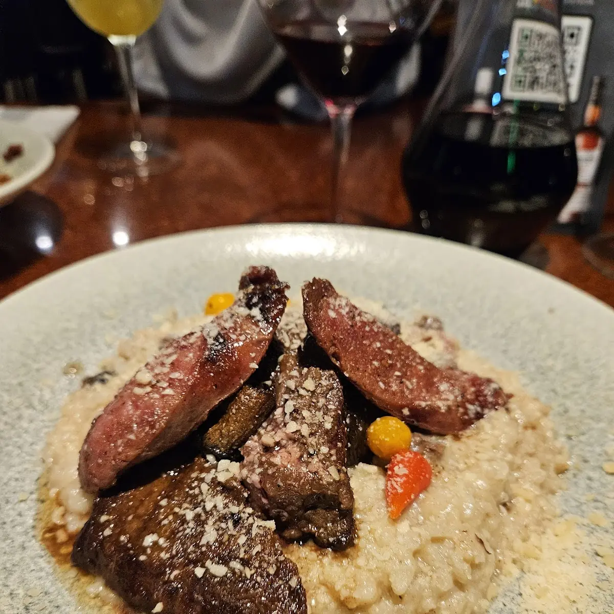 Skirt Steak and Argentinian Sausage Dumplings