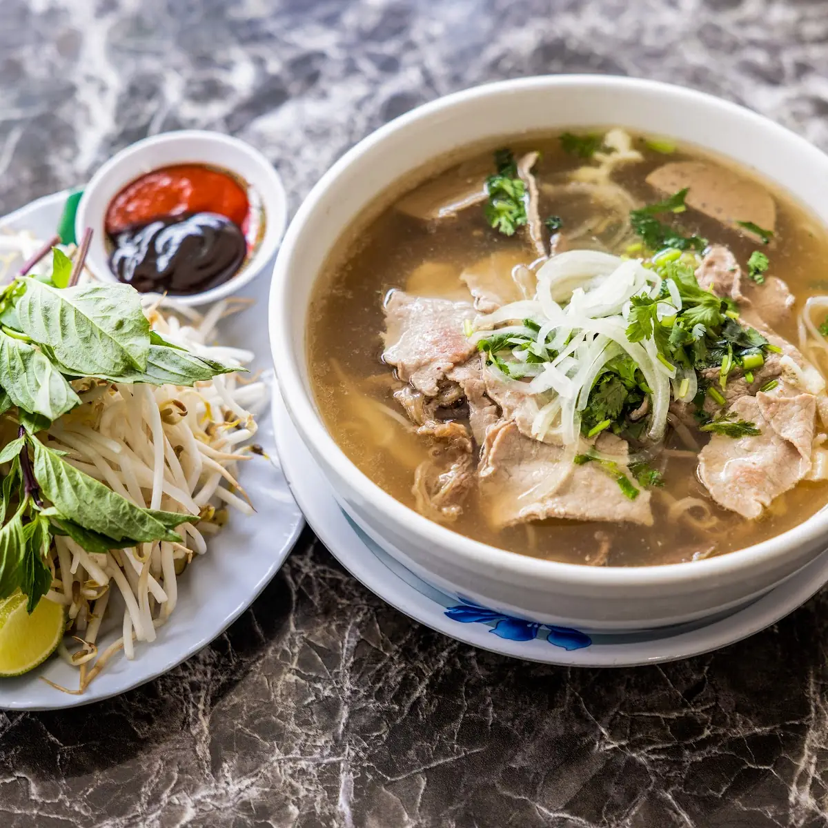 Beef Pho with Broccoli