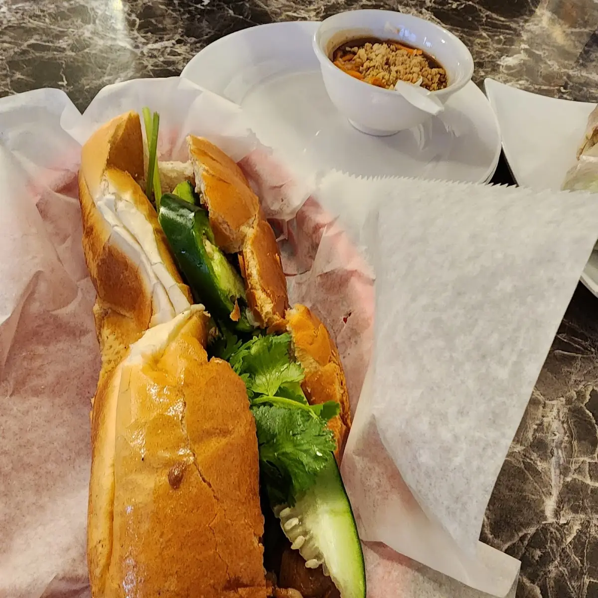 Marinated Pork Banh MI