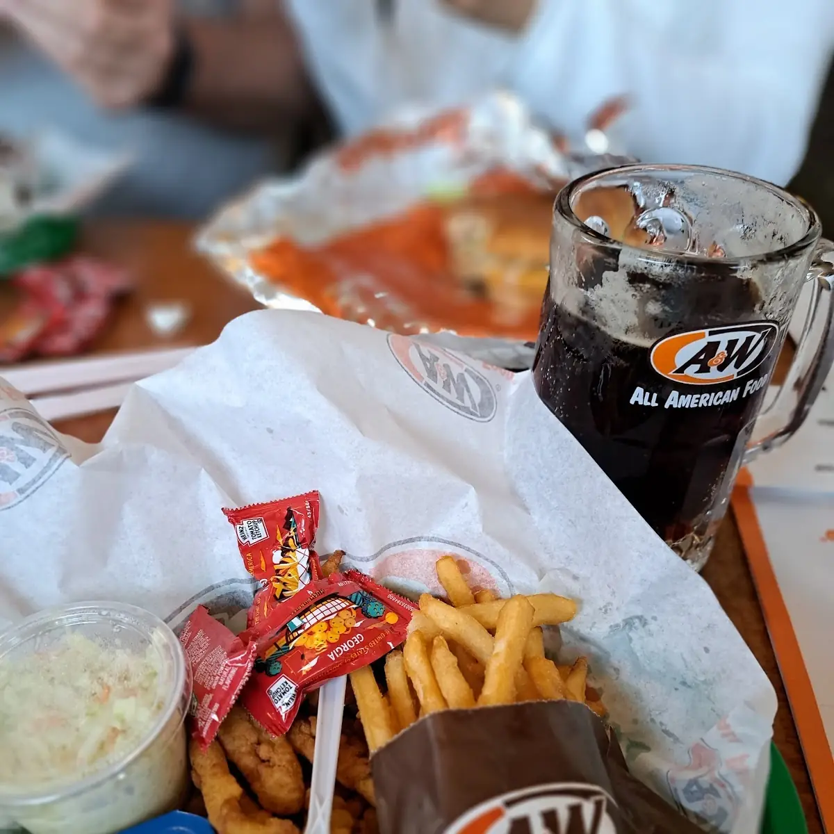 Double Papa Burger Basket