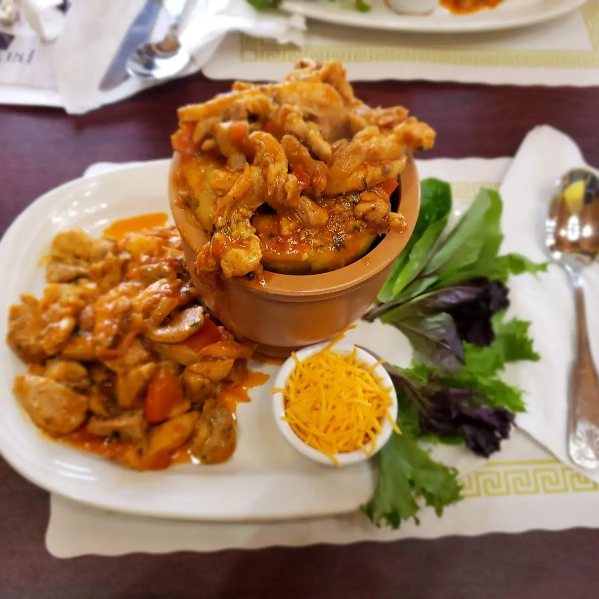 Mofongo with Chicken