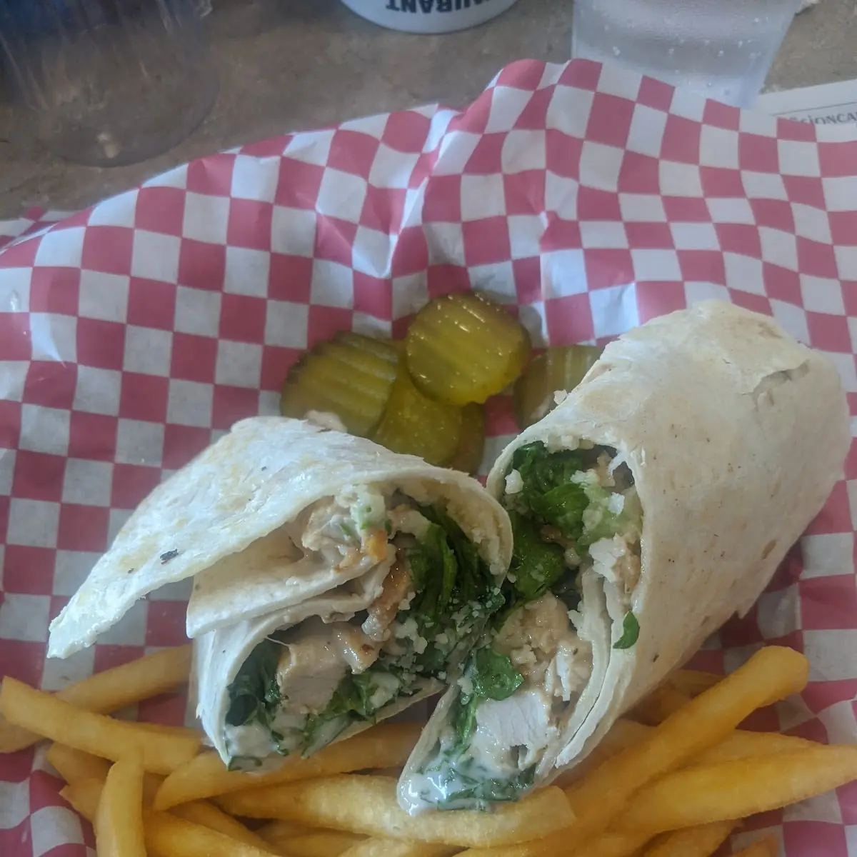 Chicken Caesar Wrap