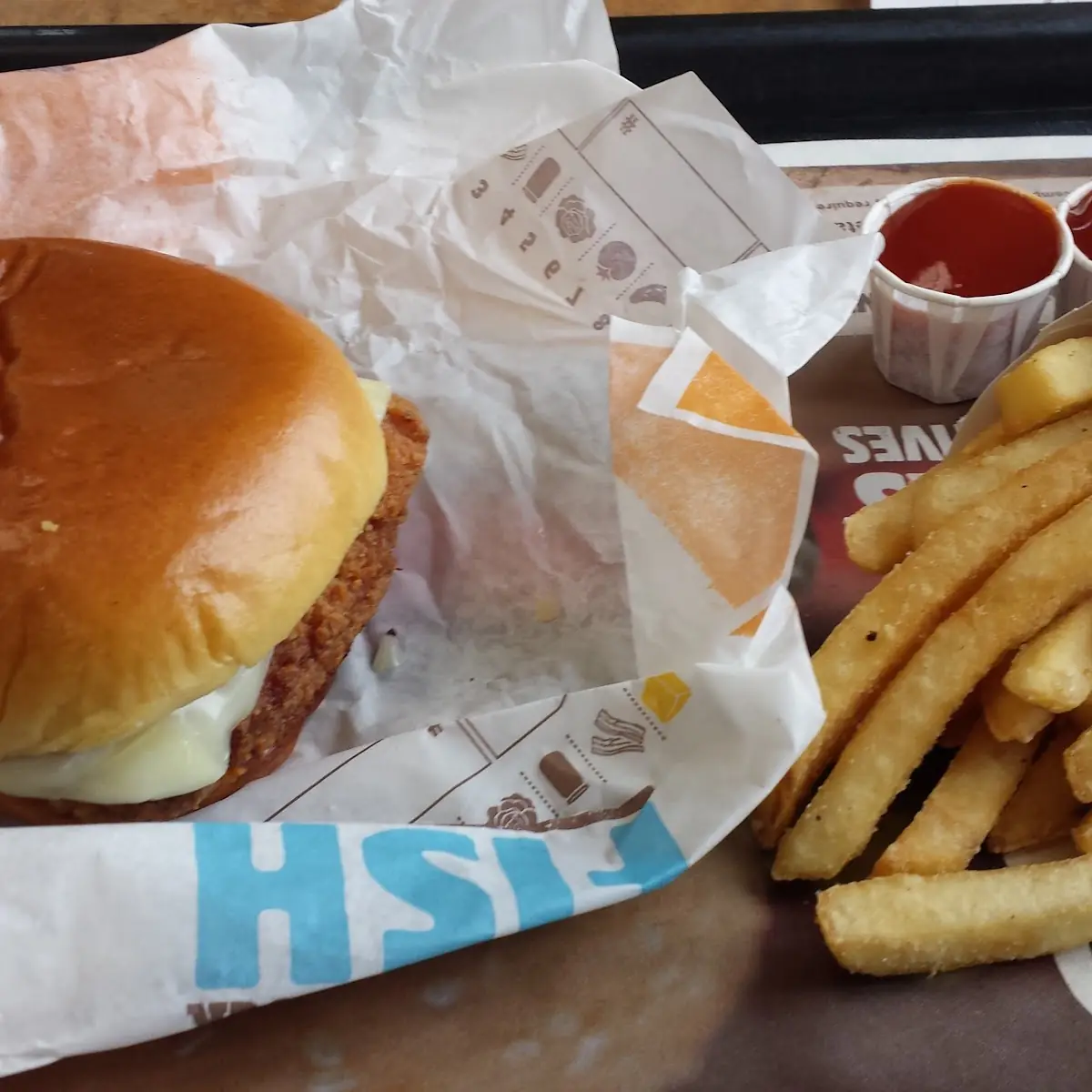 Chicken Parmesan Sandwich w Fries