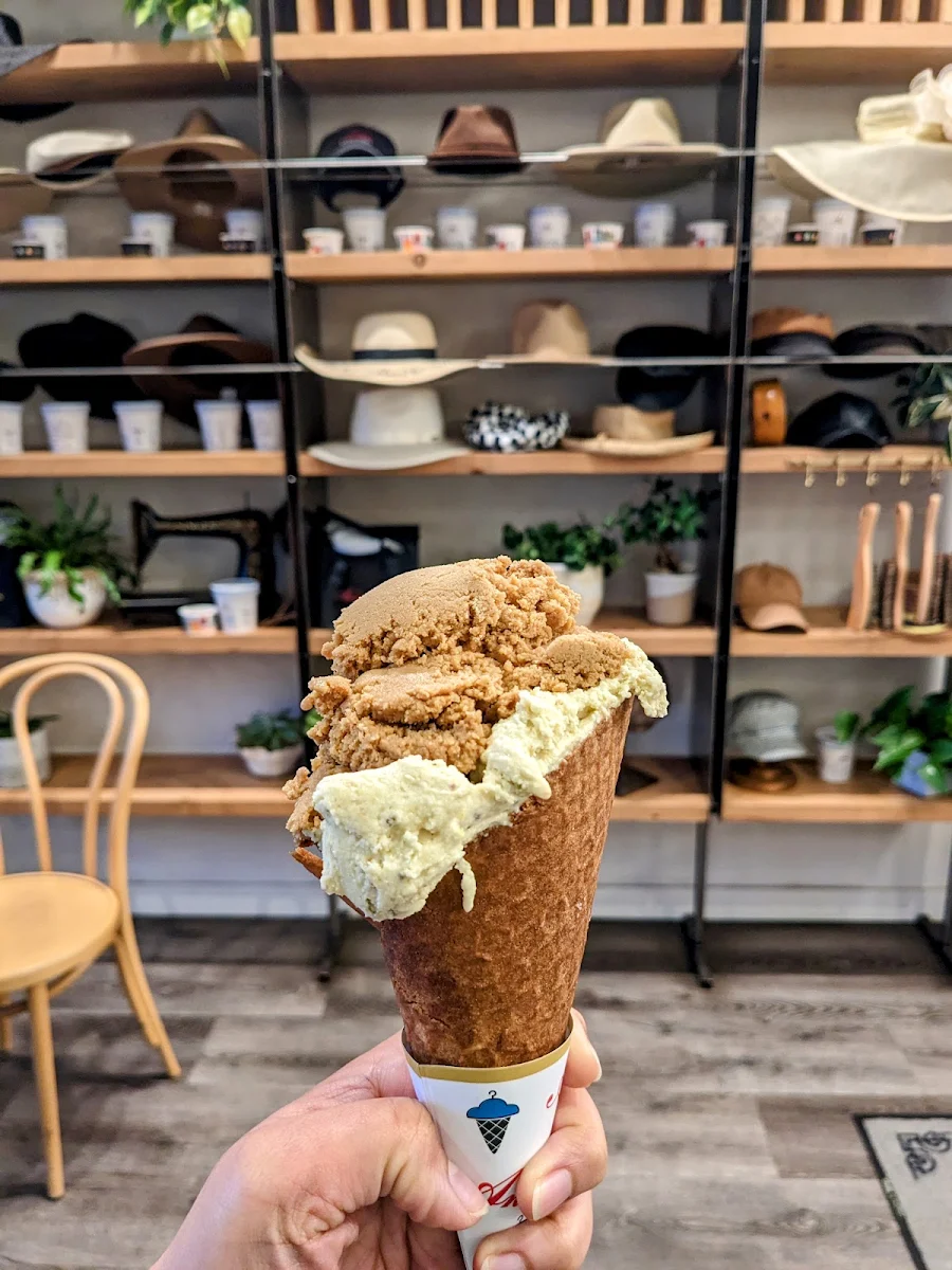 Kilt and Viator in Waffle Cone