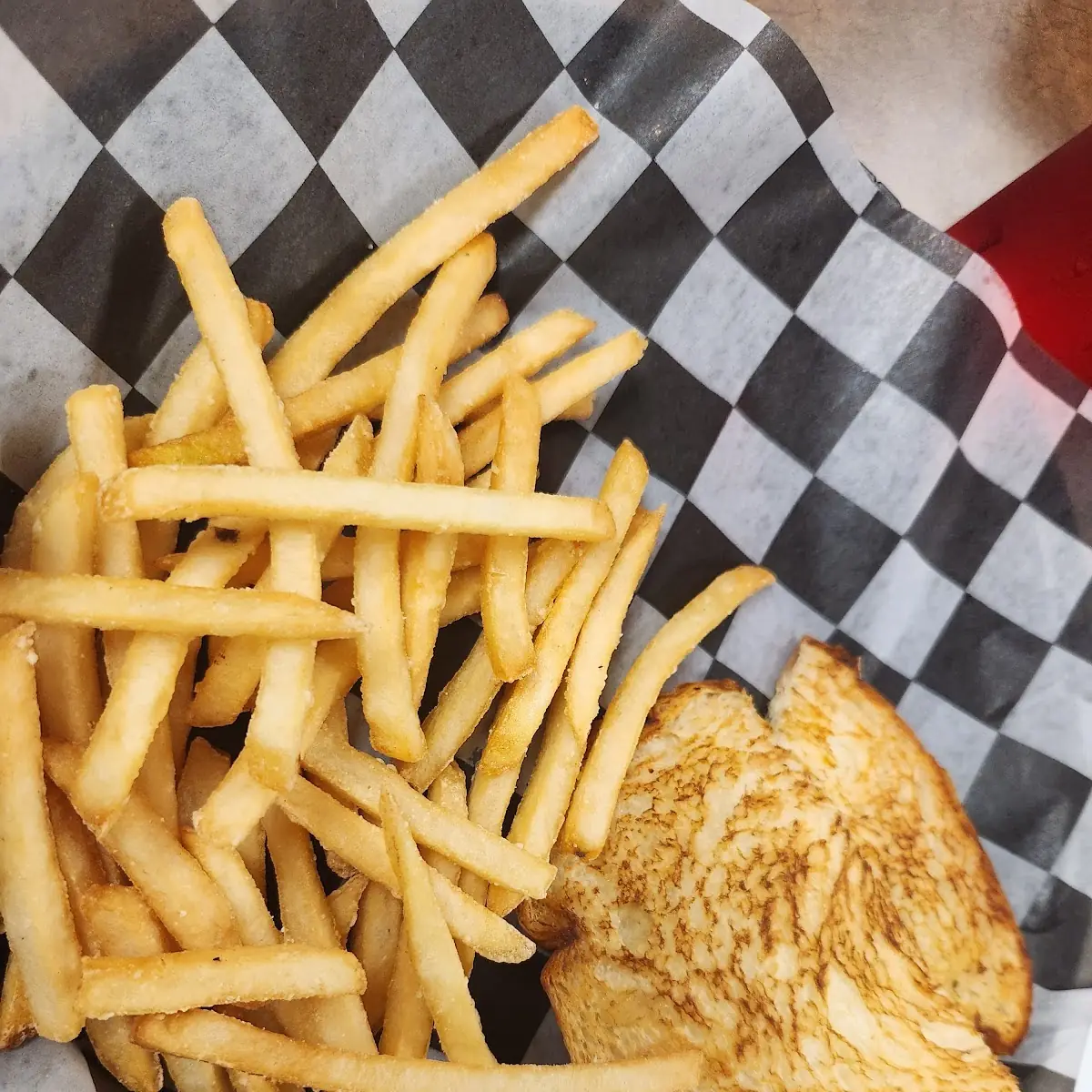 Grilled Cheese and Fries