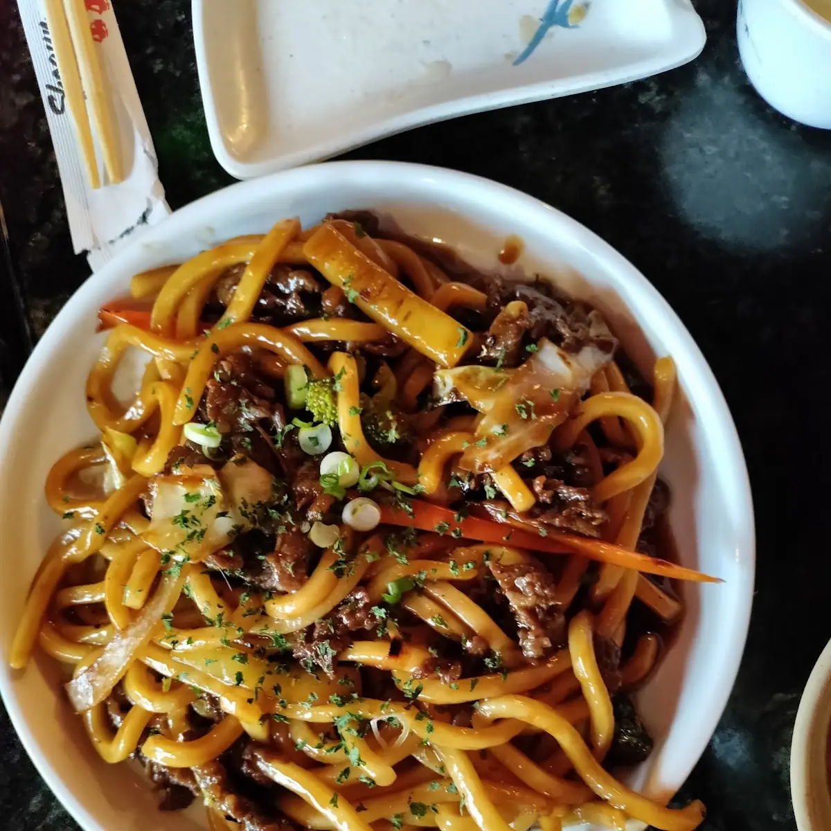 Beef Udon Noodles