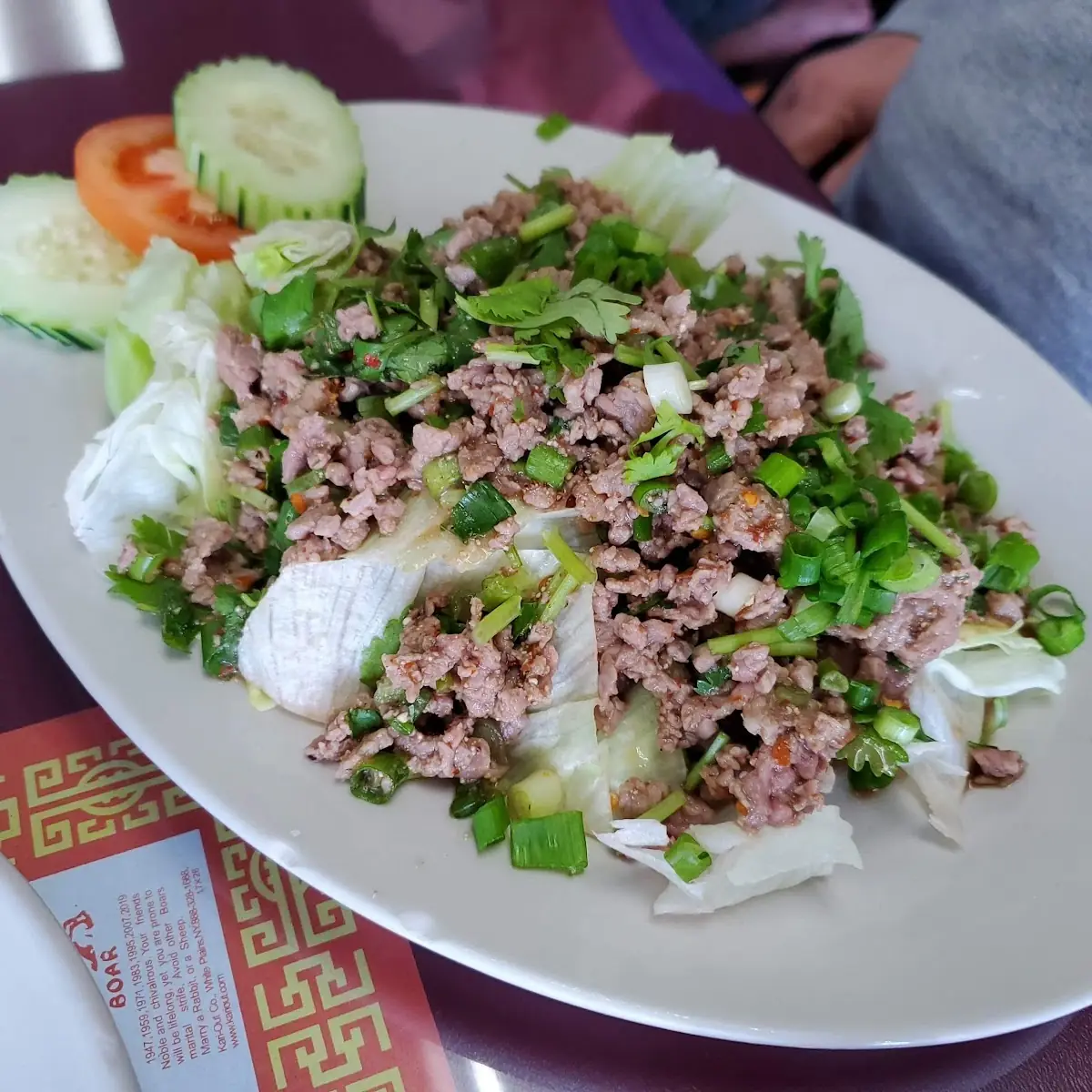 Spicy Larb Salad