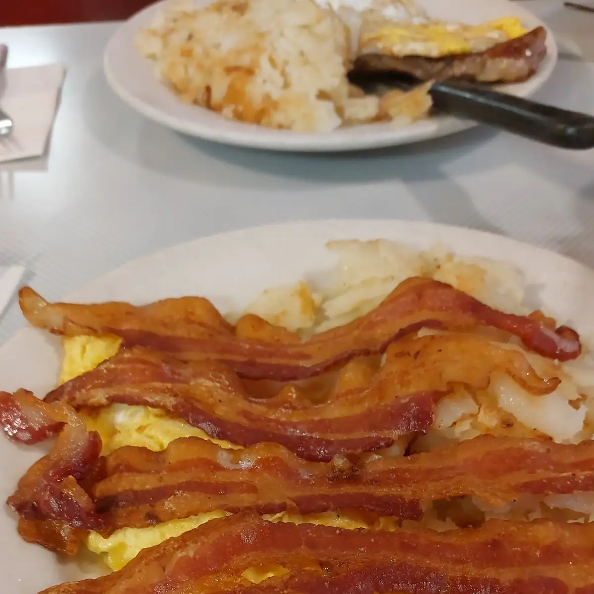 Bacon Eggs and Home Fries