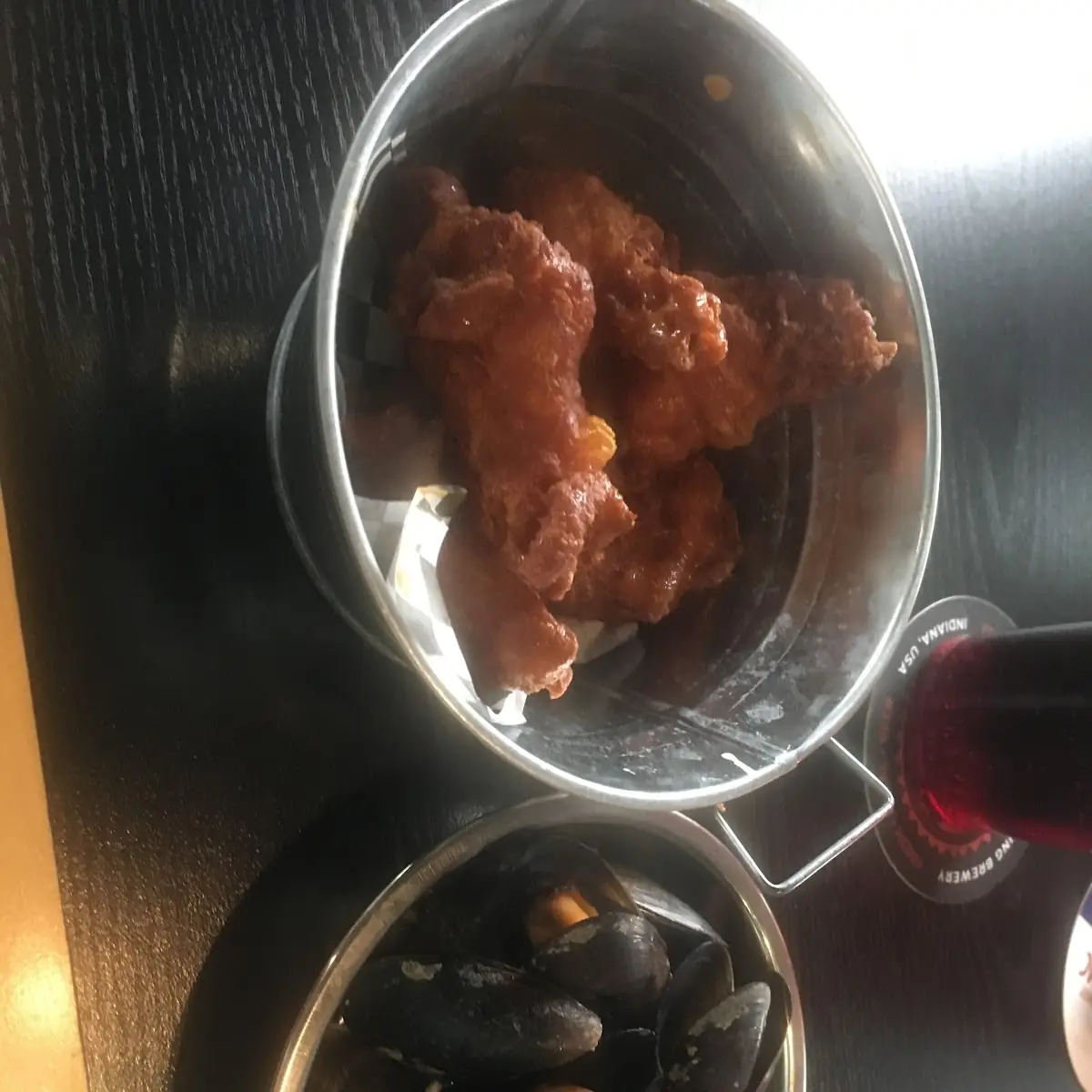 Mussels Chicken Wings