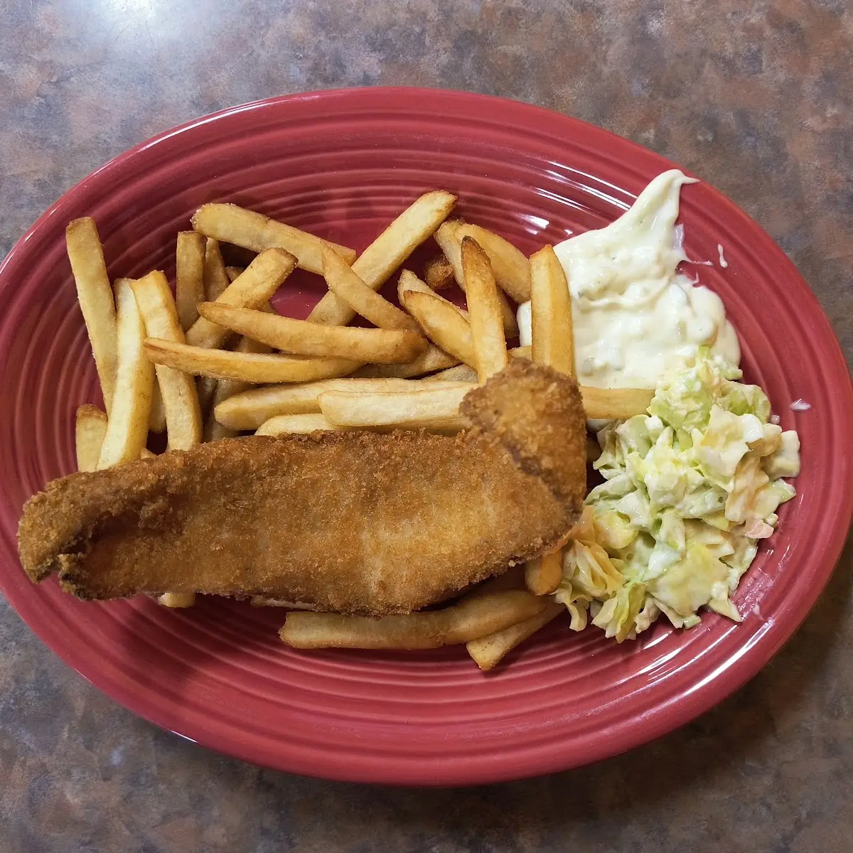 Fish & Chips with Coleslaw