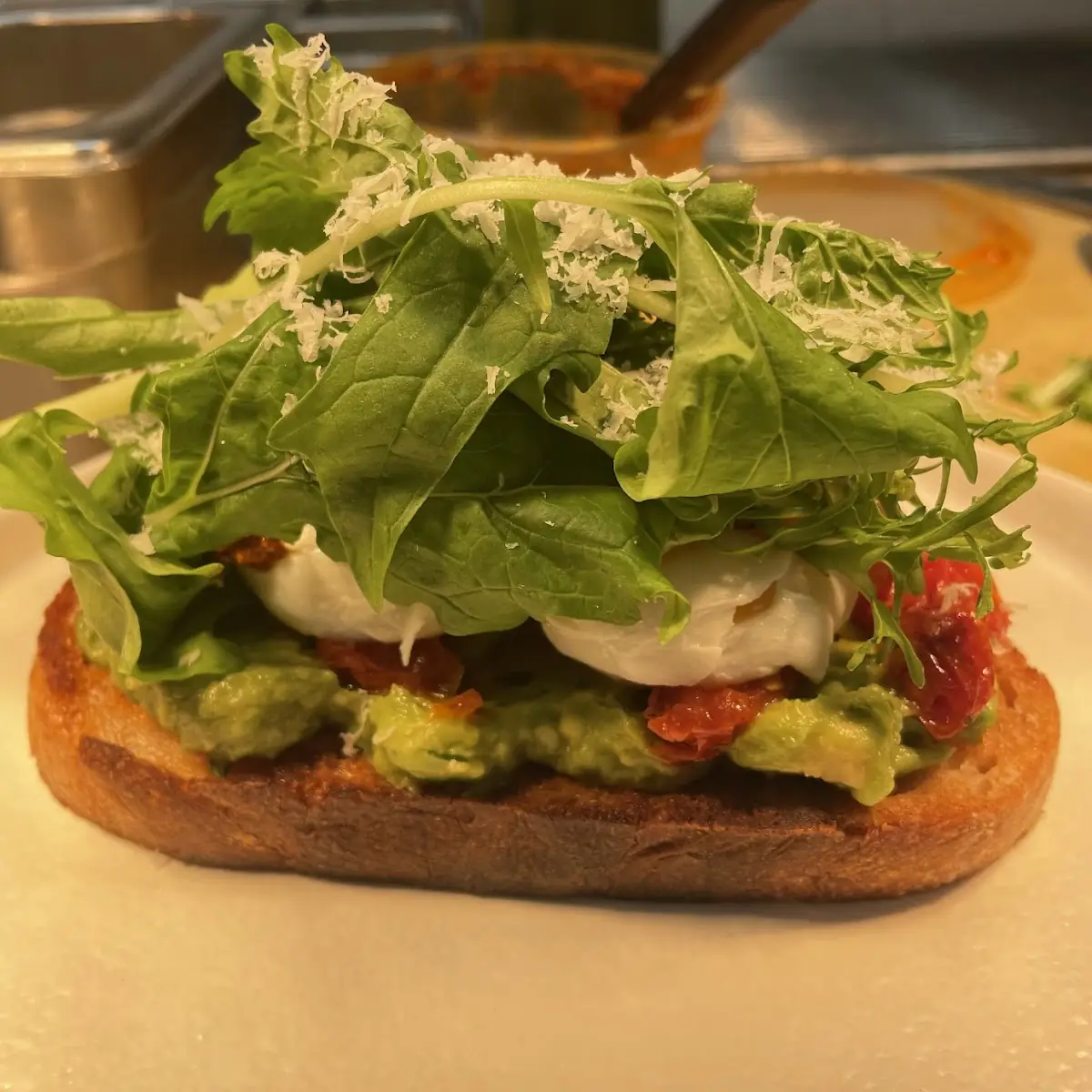 Avocado Toast & Poached Eggs