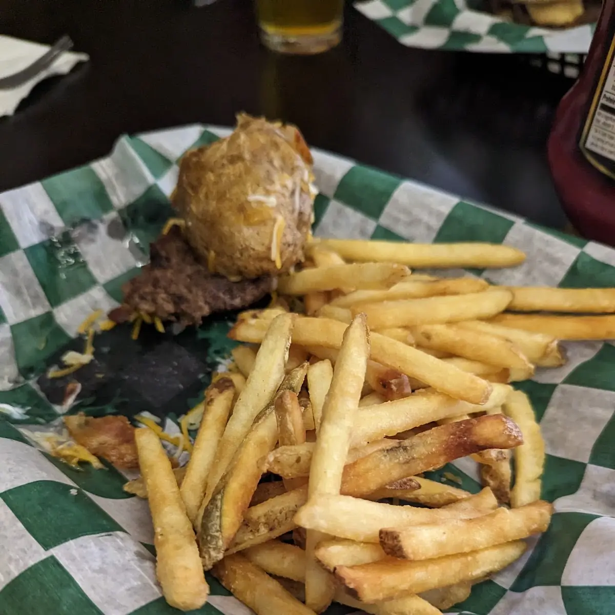 Potato Skin Burger
