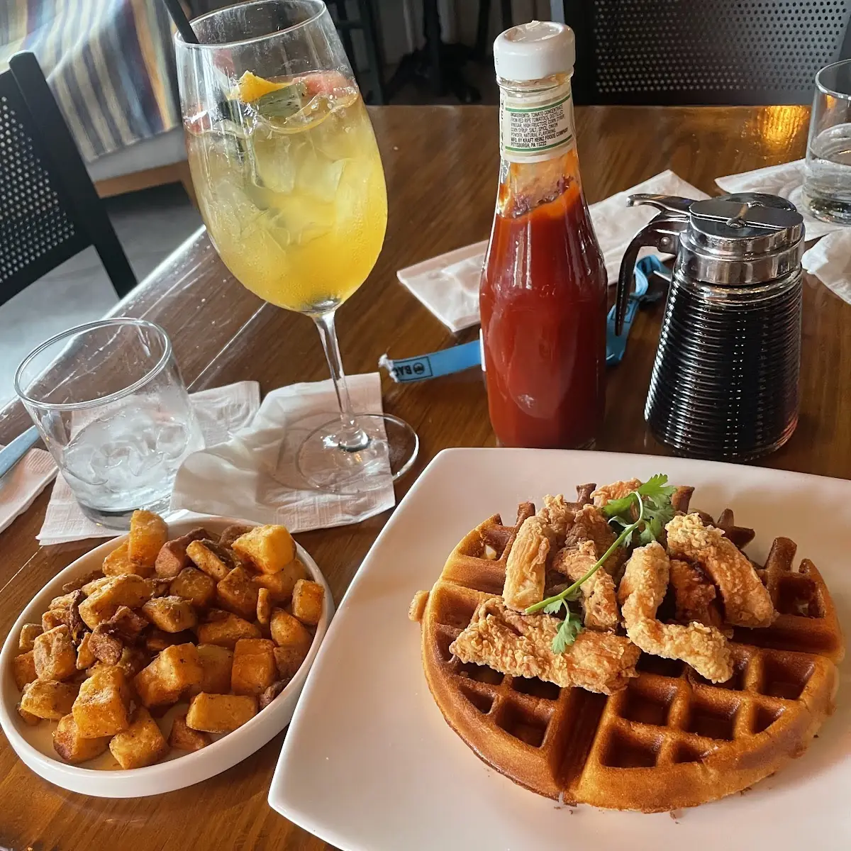 Chicken and Waffles