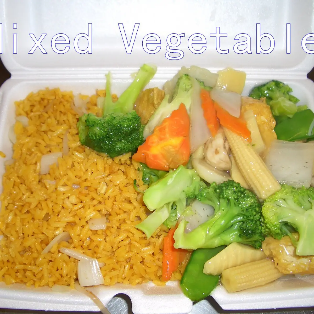 Steamed Mixed Veg w Chicken