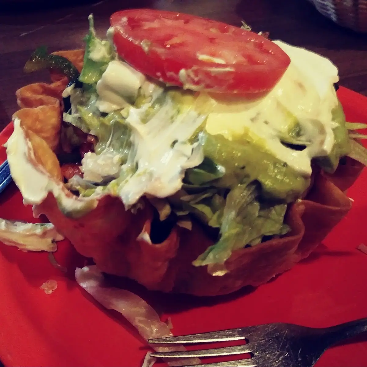 Shrimp Taco Salad