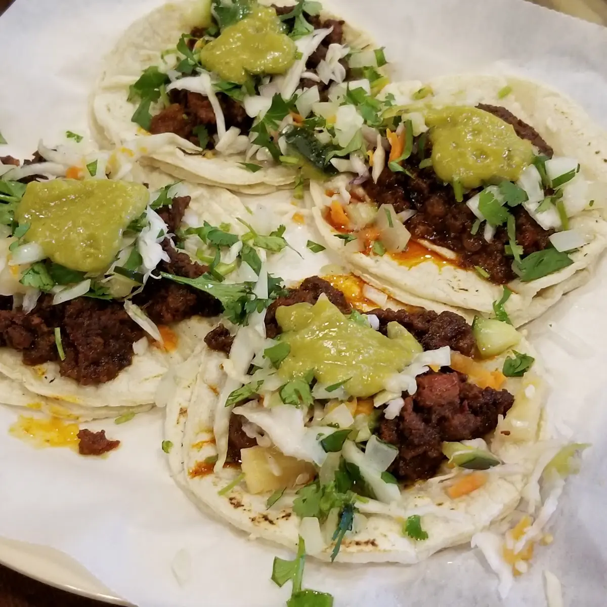 Chorizo Tacos
