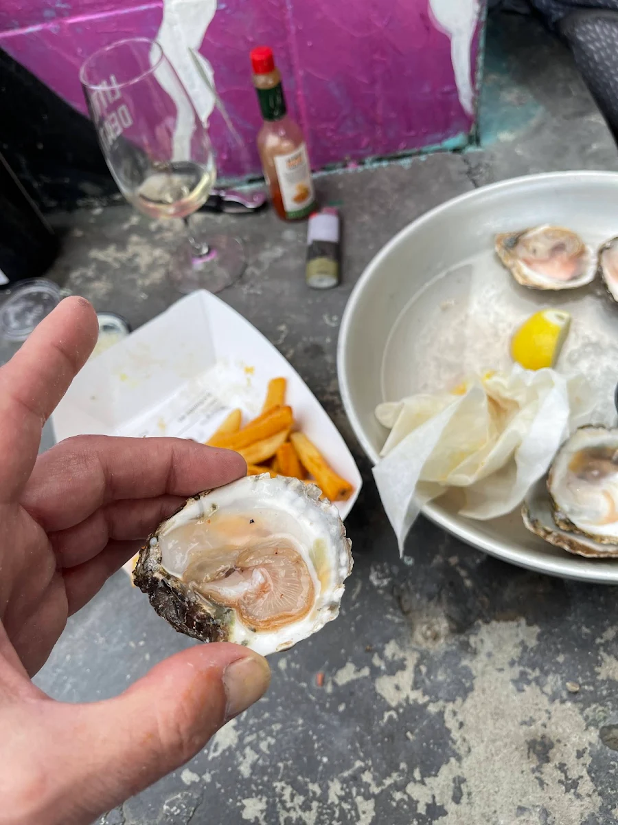East Coast Oysters on the Half Shell