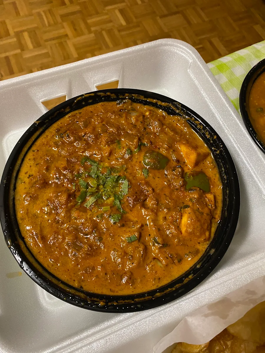 Paneer Tikka Butter Masala, Chola Indian Cuisine