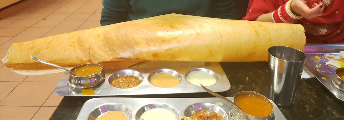 Paper Dosa, Chola Indian Cuisine