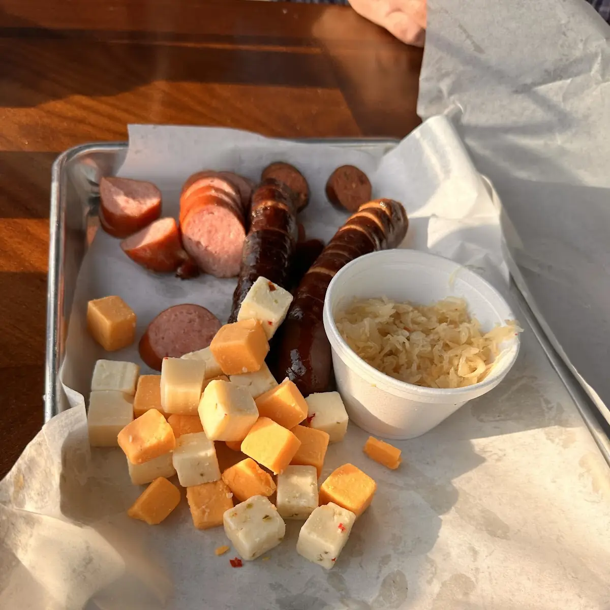 Sausage Sampler Platter