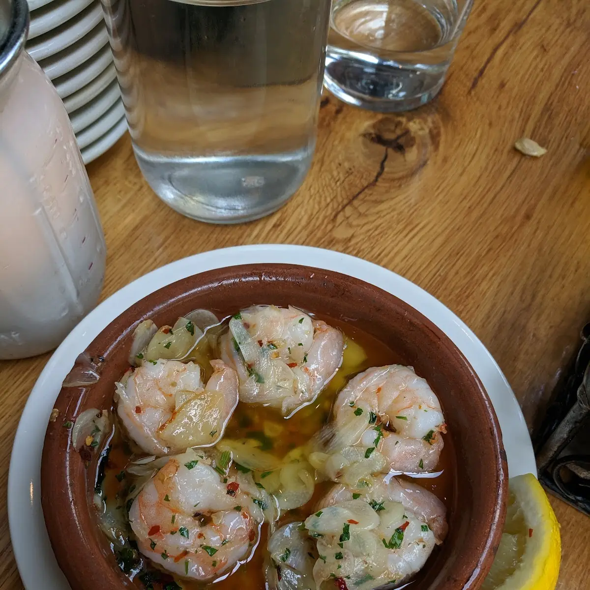 Garlic Shrimp with Olive Oil