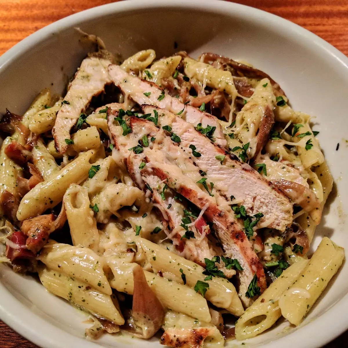 Blackened Chicken Alfredo